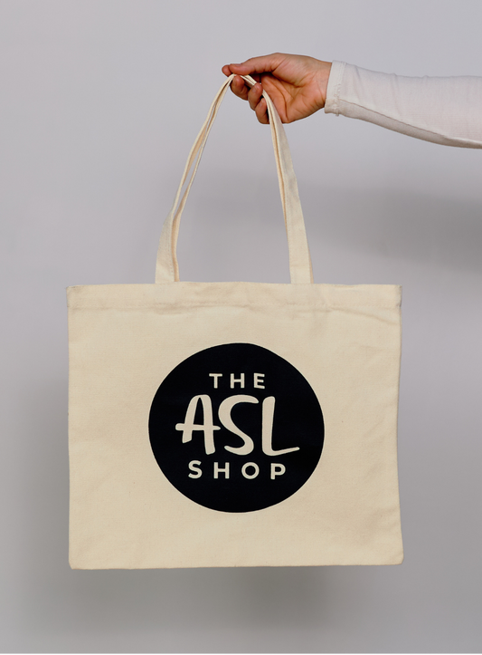 The ASL Shop Canvas Tote Bag